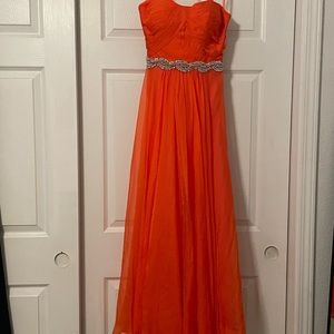 Coral la femme prom dress, bought at Bianca’s Bridal, size 2